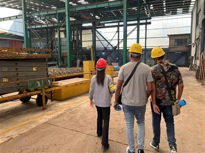 บริษัทสหกรณ์นูเบียมาเยี่ยมชมบริษัทของเรา